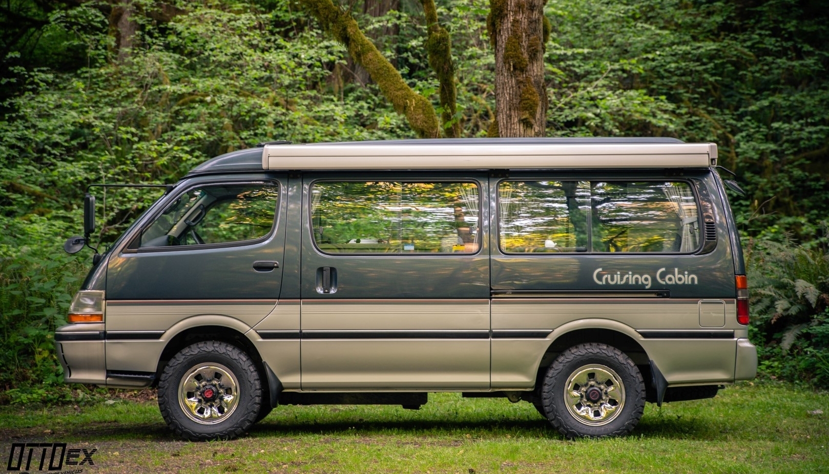 A 1993 Toyota Cruising Cabin 4x4 Camper Van for sale