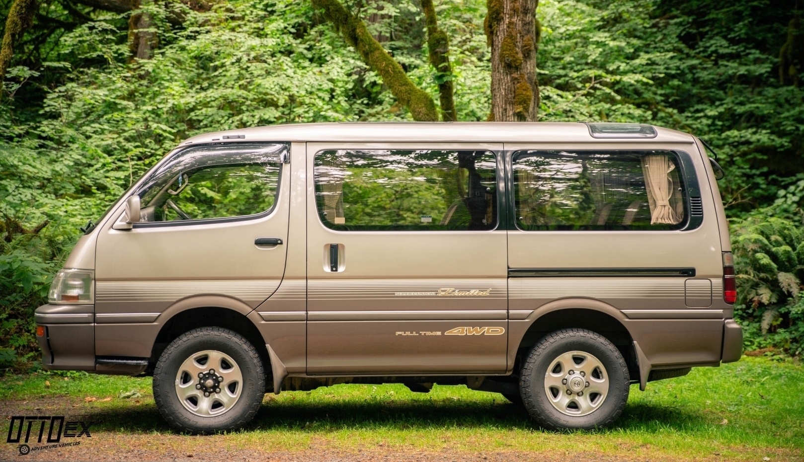 This is a 1993 Toyota Hiace Super Custom Limited